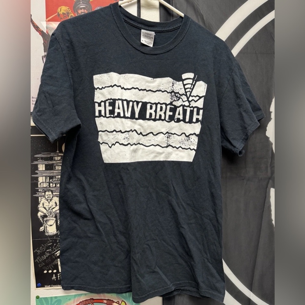 Heavy Breath - Drill Medium Shirt On Gildan Hardcore Punk CTHC Post-Hardcore
